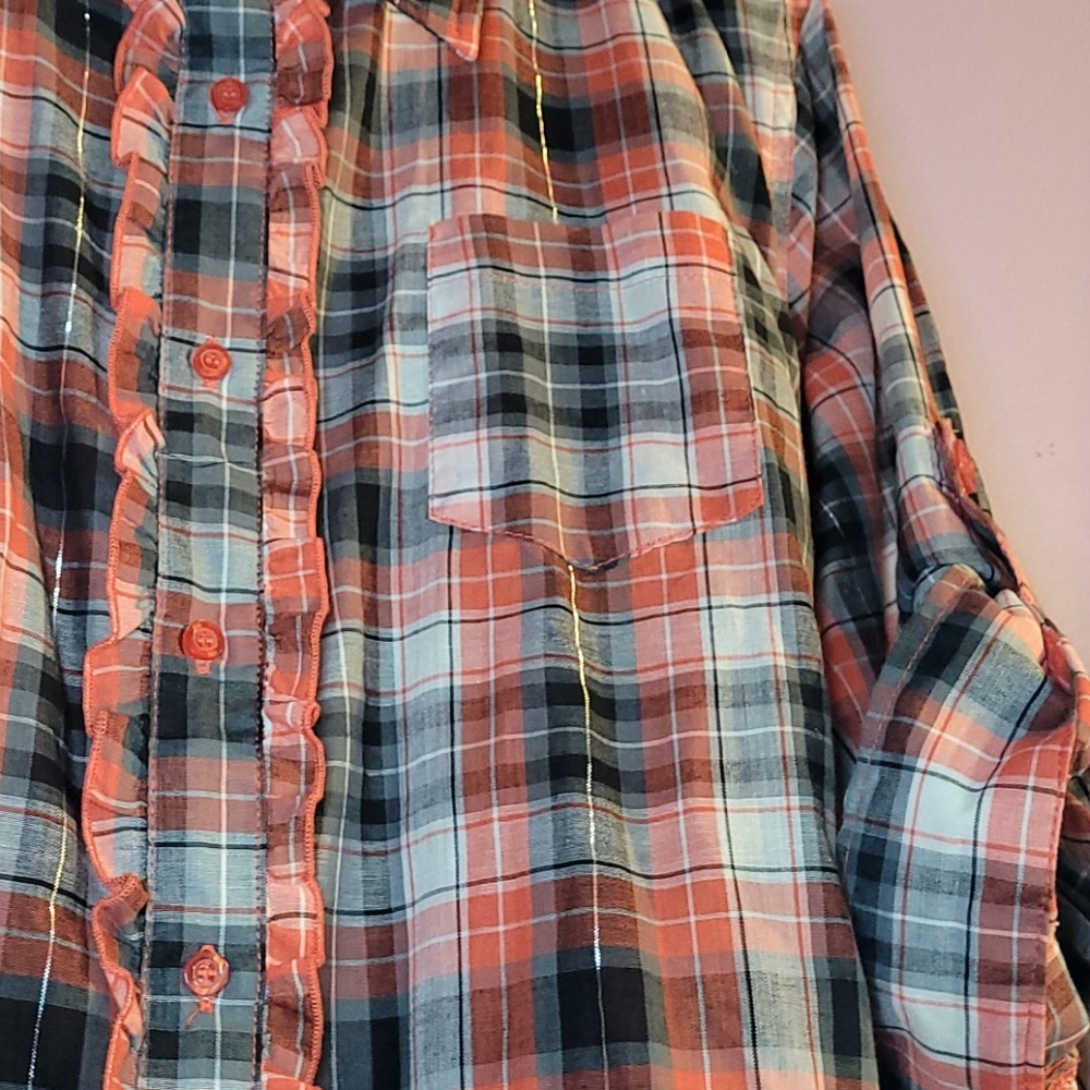 Plaid button down shirt - Picture 2 of 3